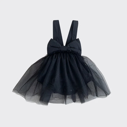 Big bow tutu in black