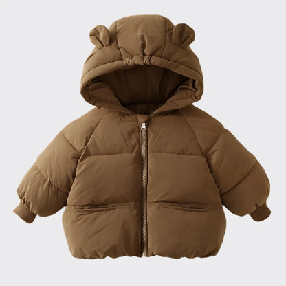 COFFEE DOWN JACKET FRONT