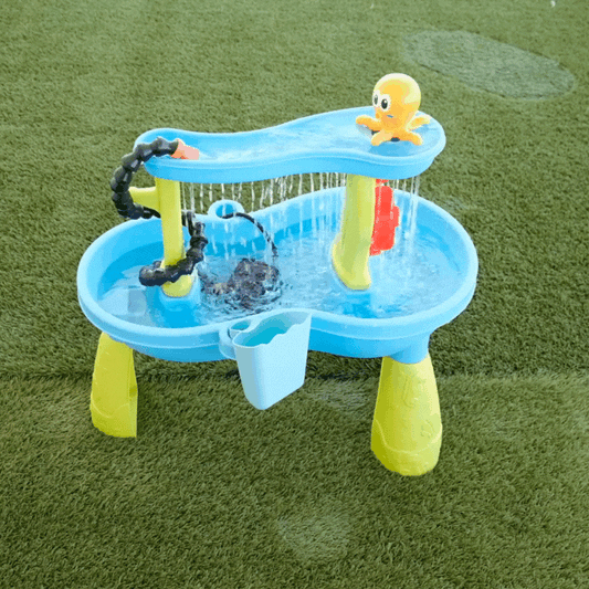 Colorful toy water table gif