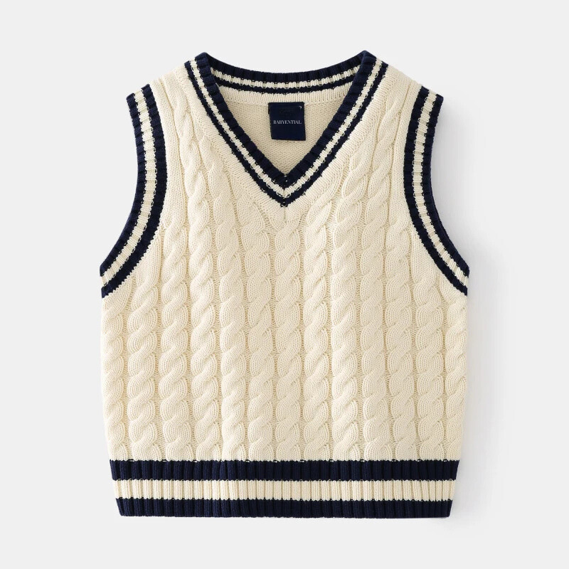 Sweater vest beige